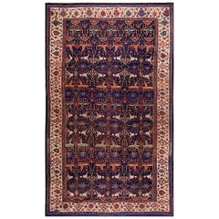 Antique 19th Century W. Persian Bijar Garrus Carpet ( 11'3" x 18'10" - 343 x 575 )