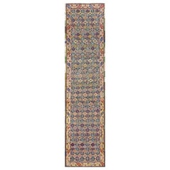 19th Century W. Persian Bijar Carpet ( 3'3" x 14'10" - 99 x 452 )