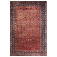 Antiker persischer Bijar-Teppich 11' 0 Zoll x 17' 3 Zoll 