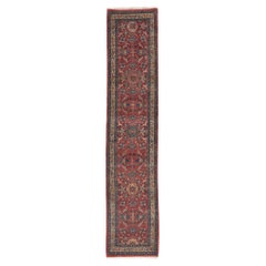 Antique Persian Bijar Rug Runner, Timeless Style Meets Understated Elegance