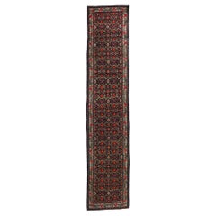 Ancien tapis persan Bijar avec toute sa surface Mina Khani