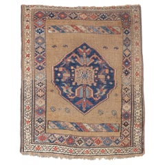 Antique Persian Bijar Wool Foundation Rug 3'7'' x 4'4''