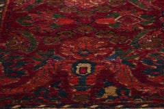 The Whispered Offering: An Antique Persian Borchelou Rug of Grace and Provenance