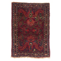 Antique Persian Borchelou Hamadan Carpet with Traditional Style