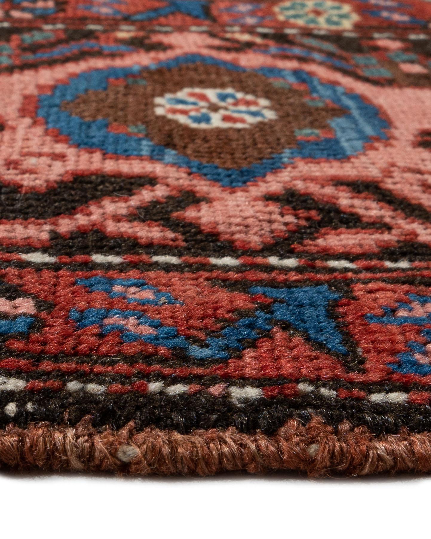 19th Century Antique Persian Camel Hair Bakshaish Area Rug 4'6 x 6'6 For Sale