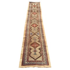 Antique Persian Camel Hair Serab Runner