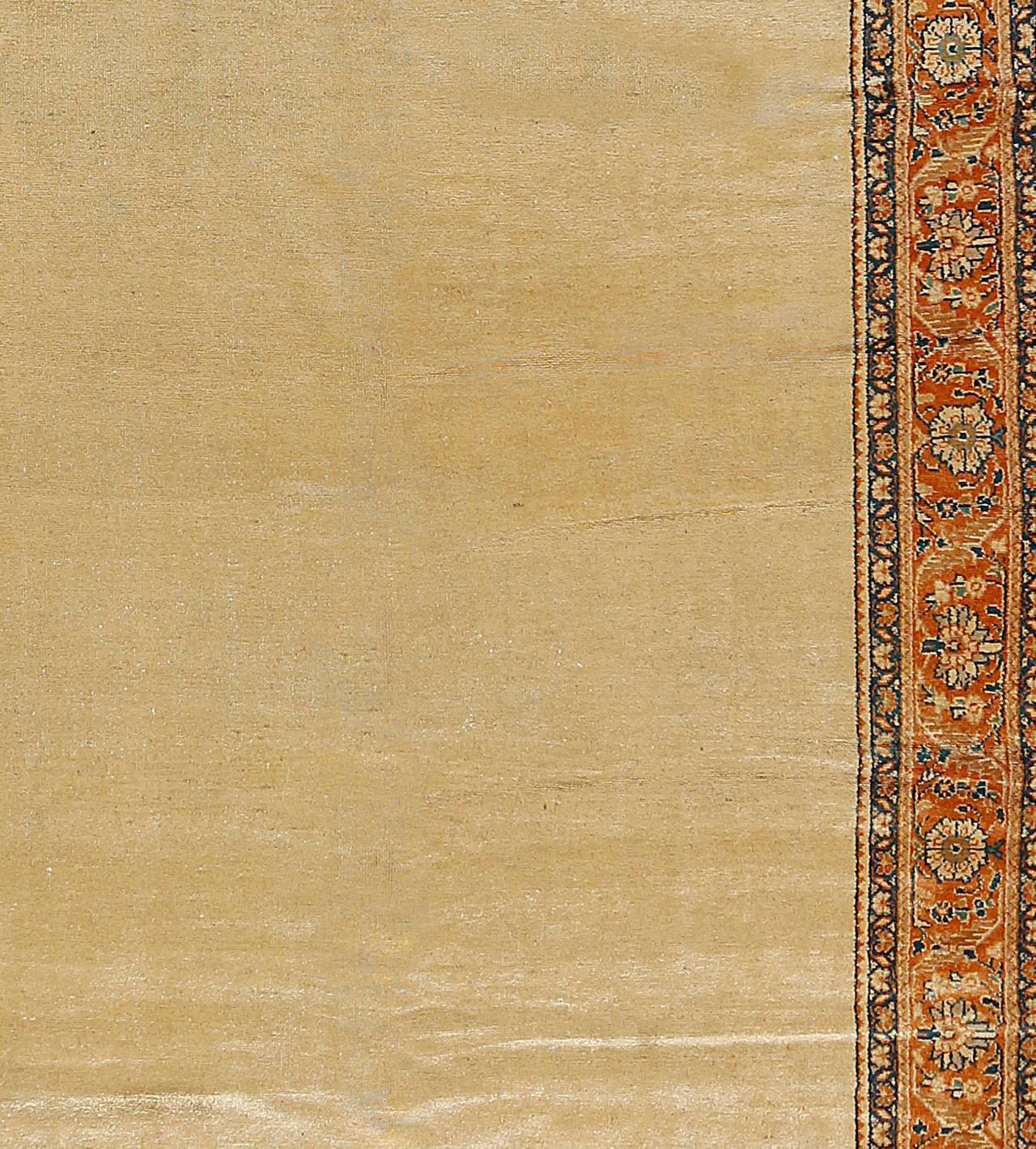 Antiker persischer Karamell-Mahal-Läufer-Galerie-Teppich:: um 1910:: 6'10 x 14'8 (Sultanabad) im Angebot