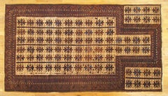 Antique Persian Decorative Oriental Belouch Rug in Small Size