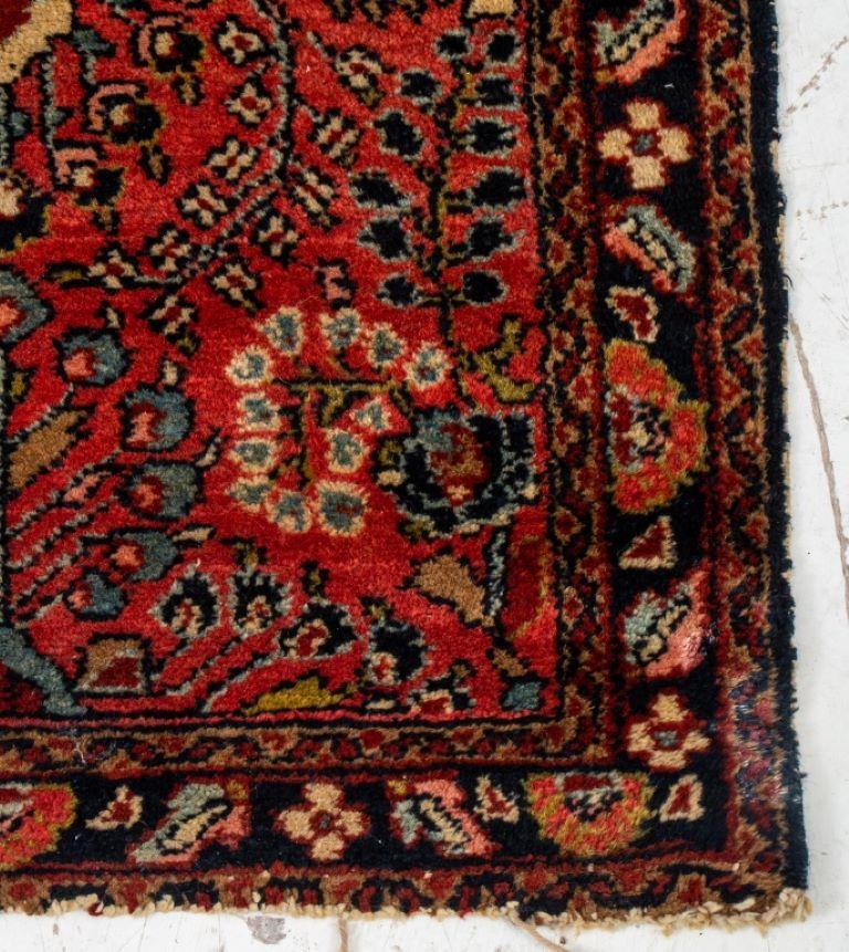 Antique Persian Diminutive Rug 3' x 2' In Good Condition For Sale In New York, NY