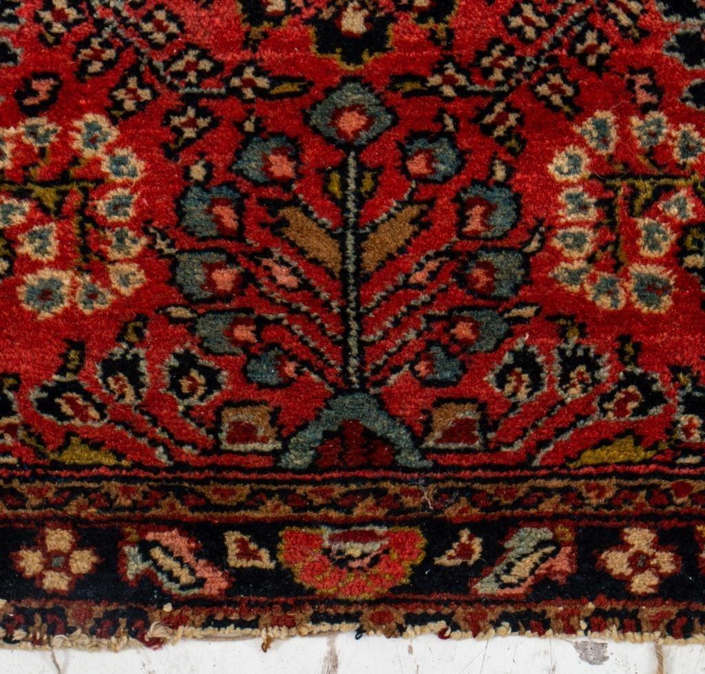 19th Century Antique Persian Diminutive Rug 3' x 2' For Sale