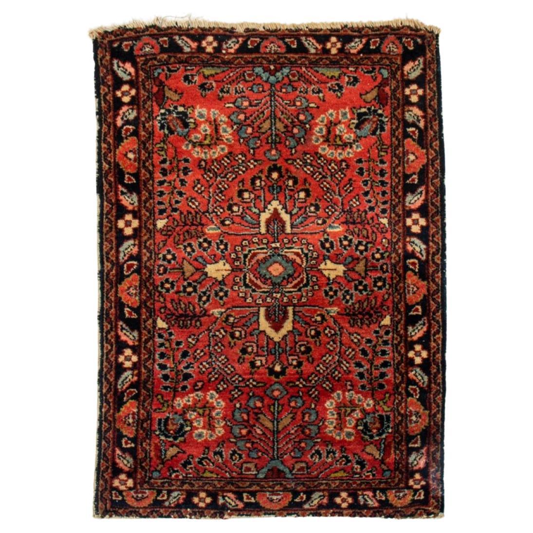 Antique Persian Diminutive Rug 3' x 2' For Sale