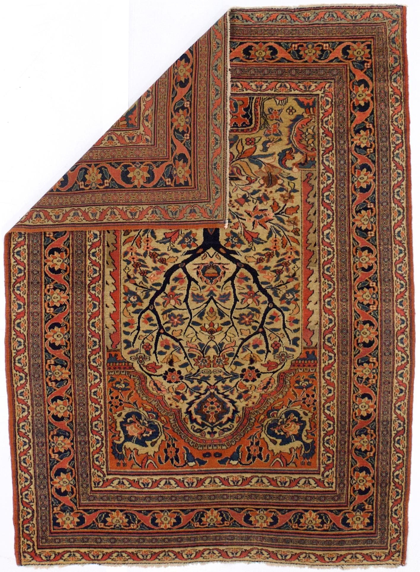 Tappeto antico persiano Doroksh 4'2