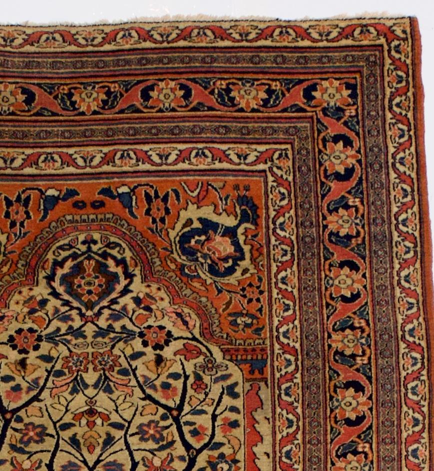 Tappeto antico persiano Doroksh 4'2