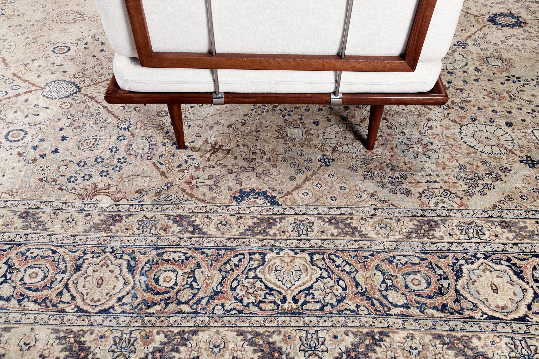 Antiker persischer Doroksh-Teppich im Angebot 3