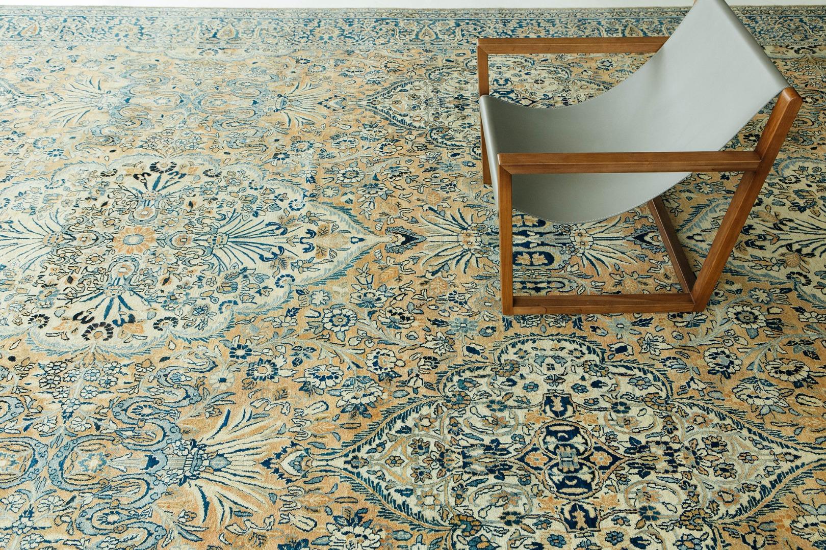 Antiker persischer Doroksh-Teppich (Persisch) im Angebot