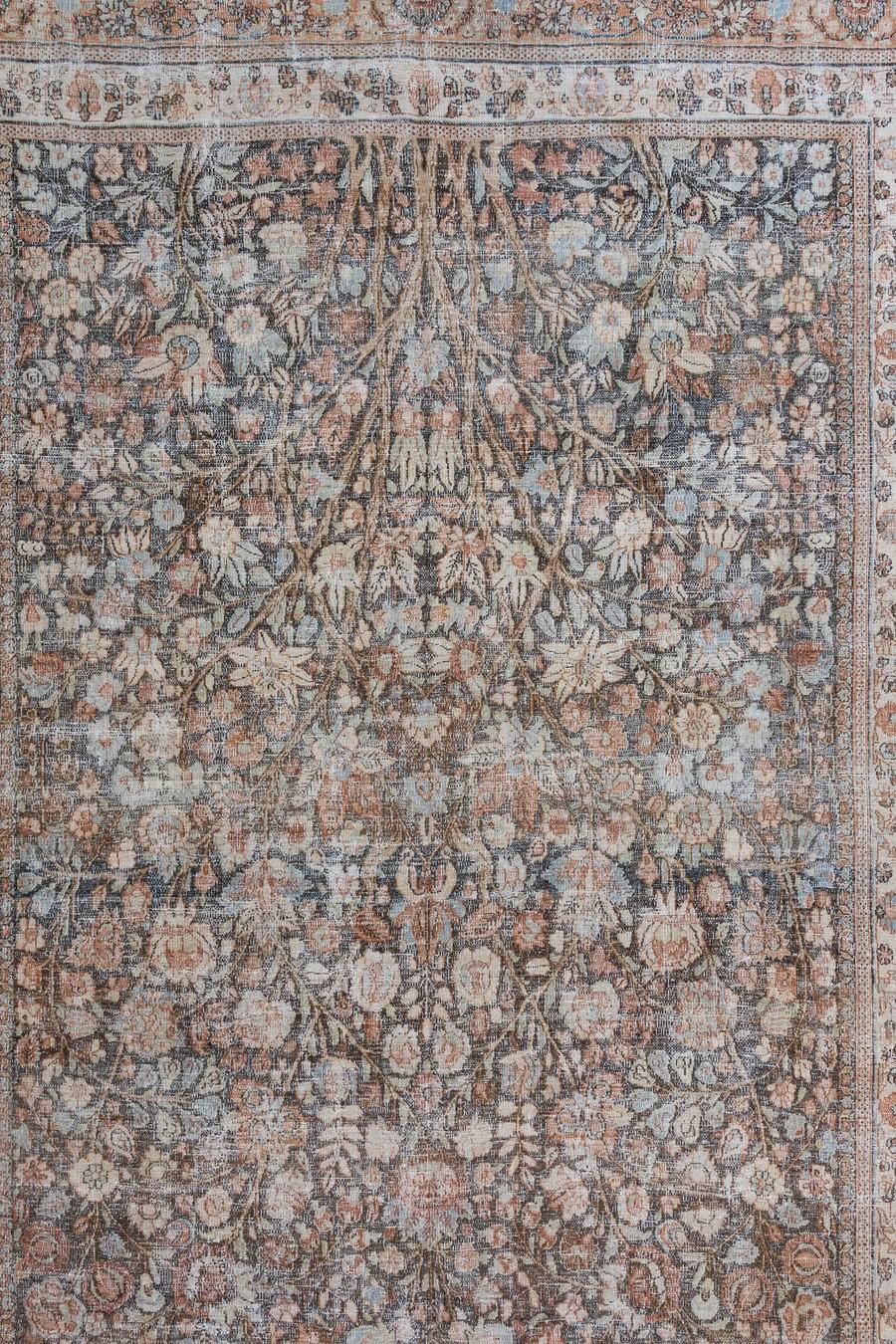 Hand-Knotted Antique Persian Doroksh Rug For Sale