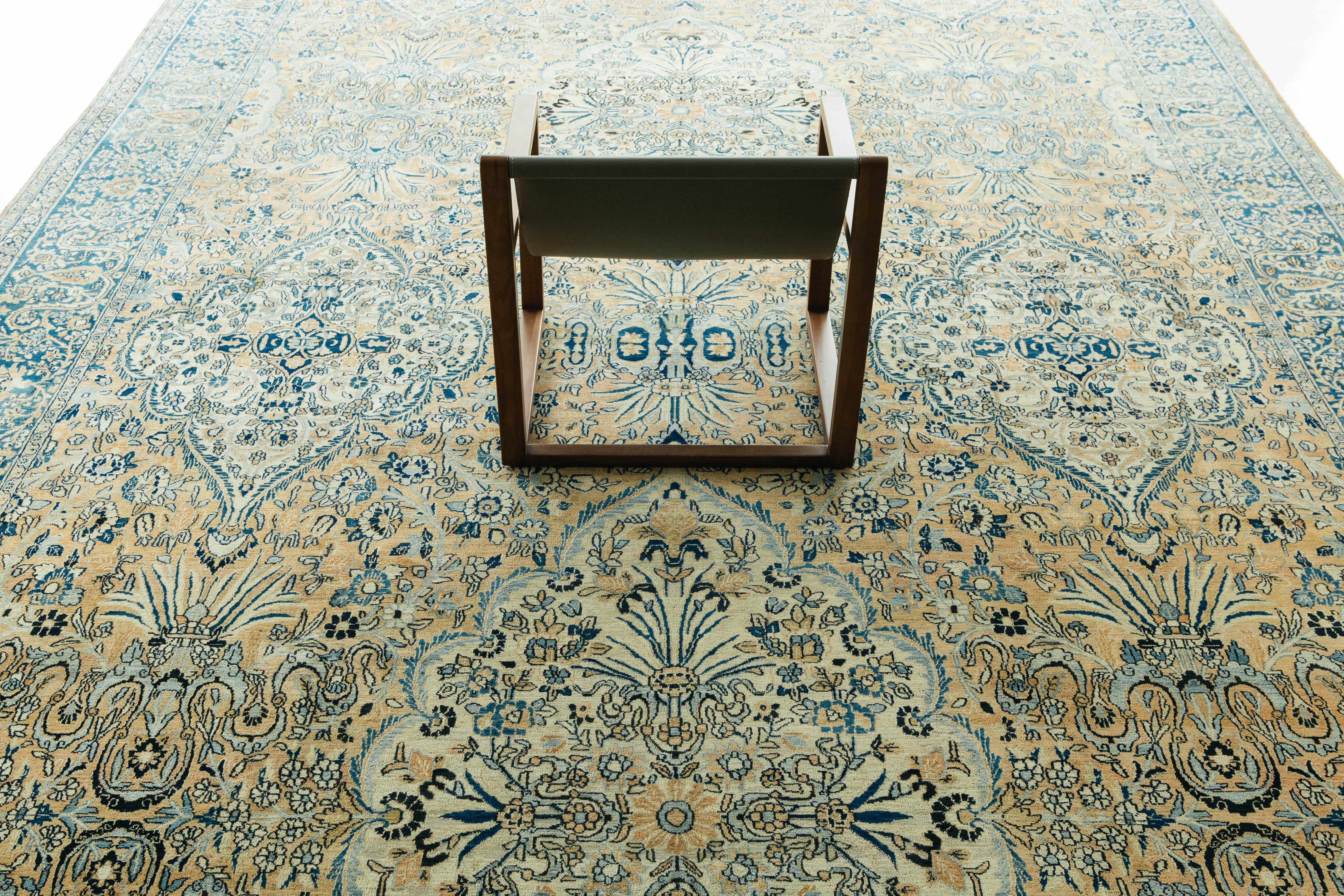 Antiker persischer Doroksh-Teppich (Wolle) im Angebot