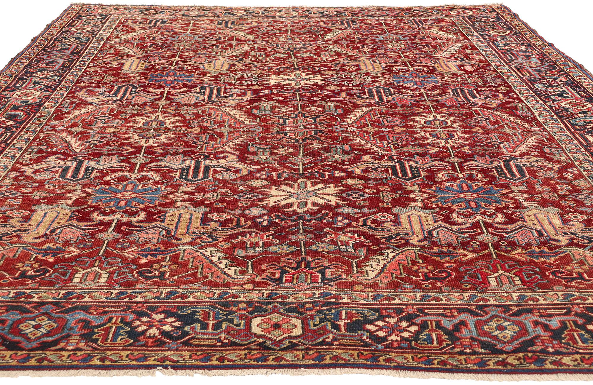 Heriz Serapi Tapis persan ancien Serapi Heriz en vente