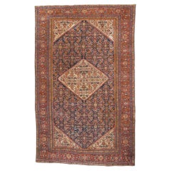 Late 19th Century Antique Persian Farahan Carpet with Traditional Style
