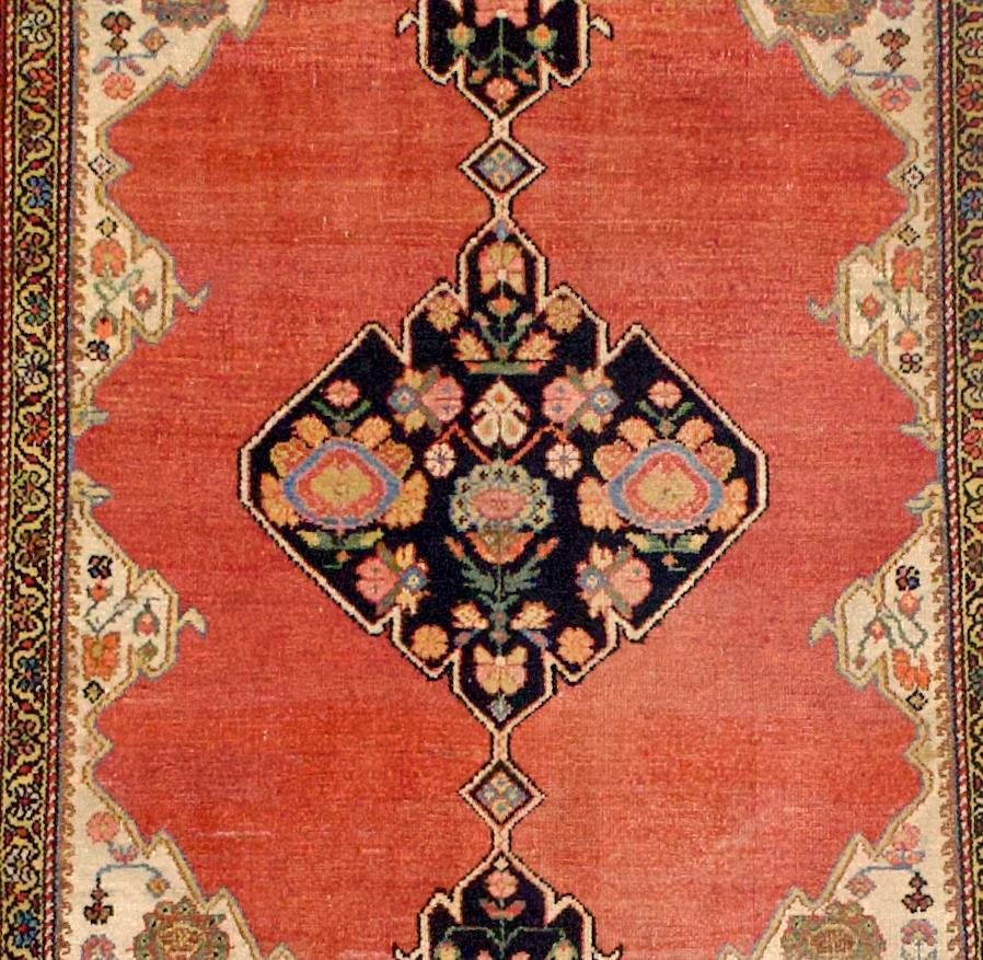 Antike persische Farahan Teppich 3'10