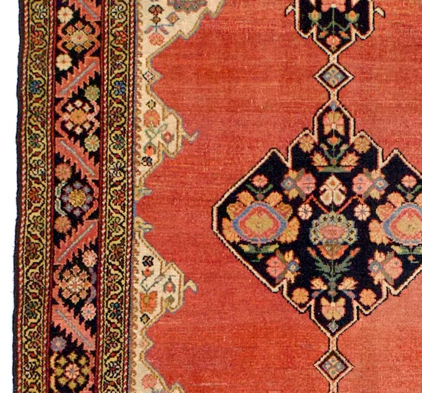 Antike persische Farahan Teppich 3'10