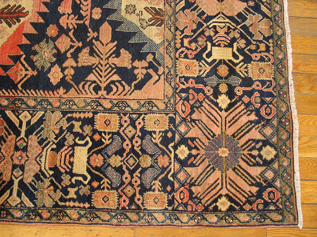 Sarouk Farahan 19th Century Persian Farahan Carpet ( 4'2