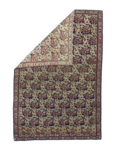 Antique Persian Farahan Rug 4’4" x 6’5"