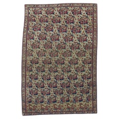 Antique Persian Farahan Rug 4’4" x 6’5"
