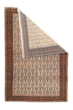 Antique Persian Farahan Rug 4'4'' x 6'6''