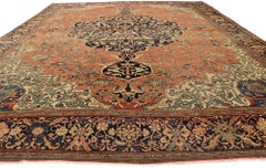 Antique Persian Farahan Rug