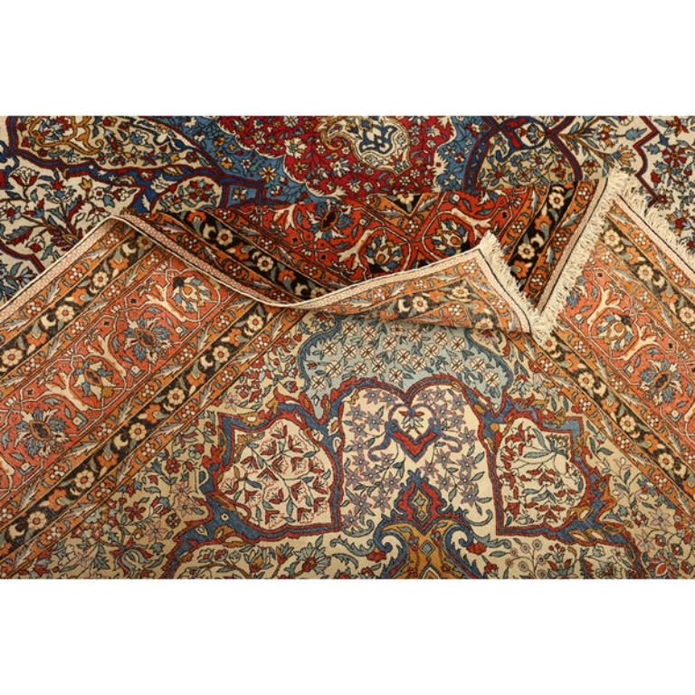 Perse Tapis persan Farahan ancien - Taille : 13'9x9'7 en vente