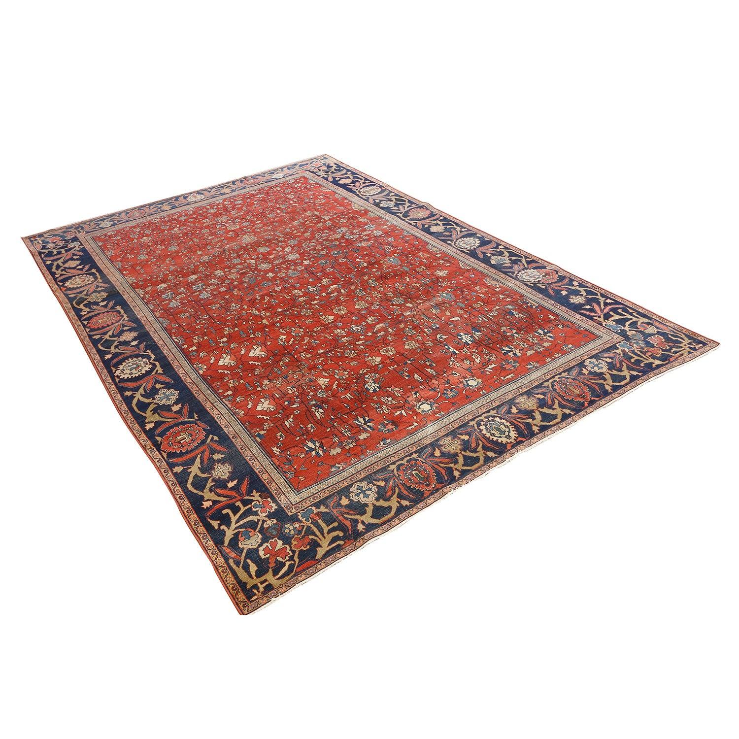 Persiano Tappeto antico persiano Farahan - Dimensioni: 1'8 X 8'4 in vendita
