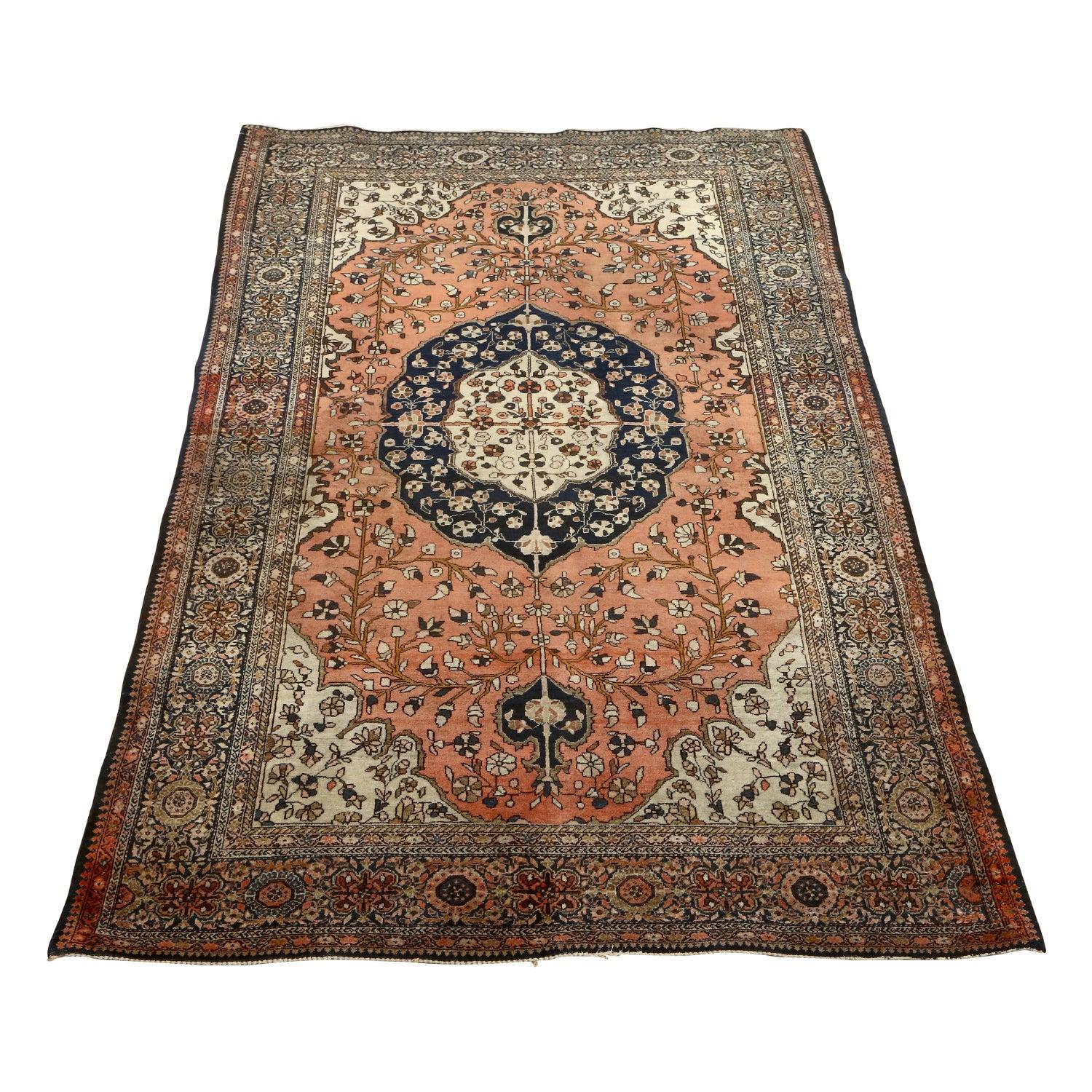 Sarouk Farahan Tapis persan Farahan ancien - Taille : 6'8x4'0 en vente