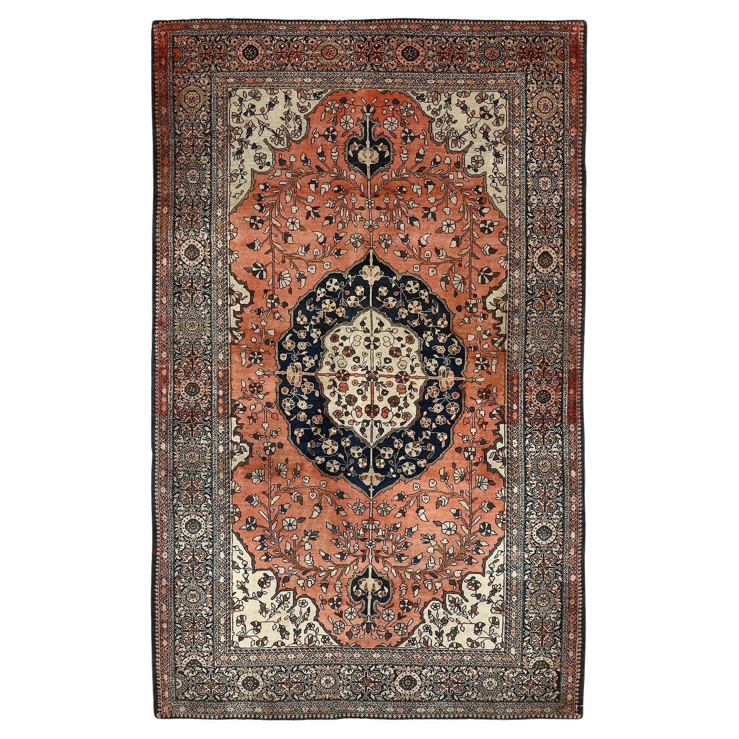 Tapis persan Farahan ancien - Taille : 6'8x4'0 en vente