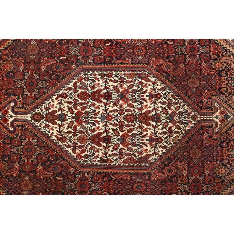Perse Tapis persan Farahan ancien - Taille : 7 pieds 5 po. x 4 pieds 9 po. en vente