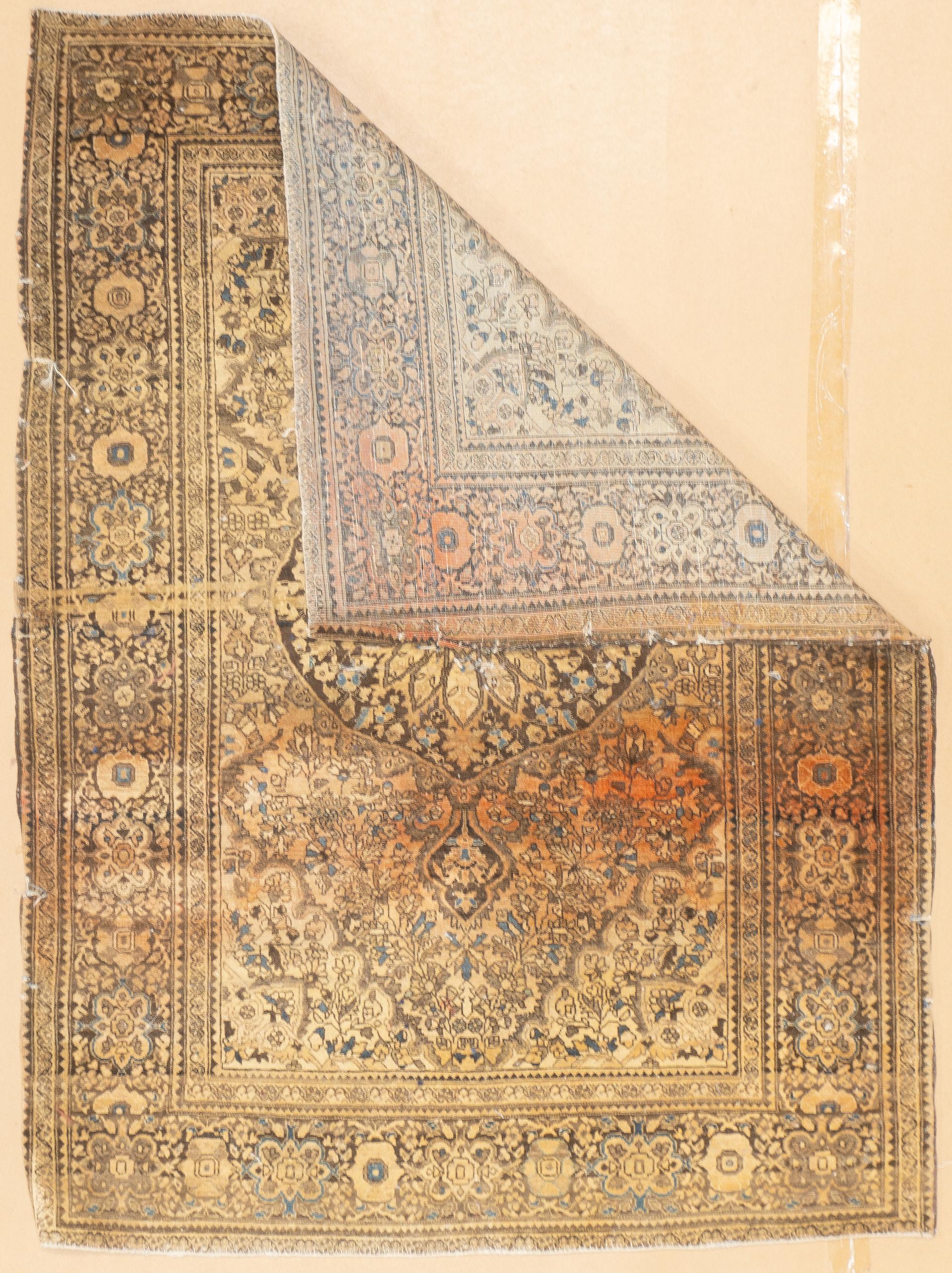 Antique Persian Farahan Sarouk 3'5