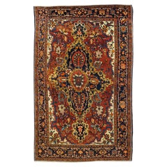 Antique Farahan Sarouk 4'6" x 7'