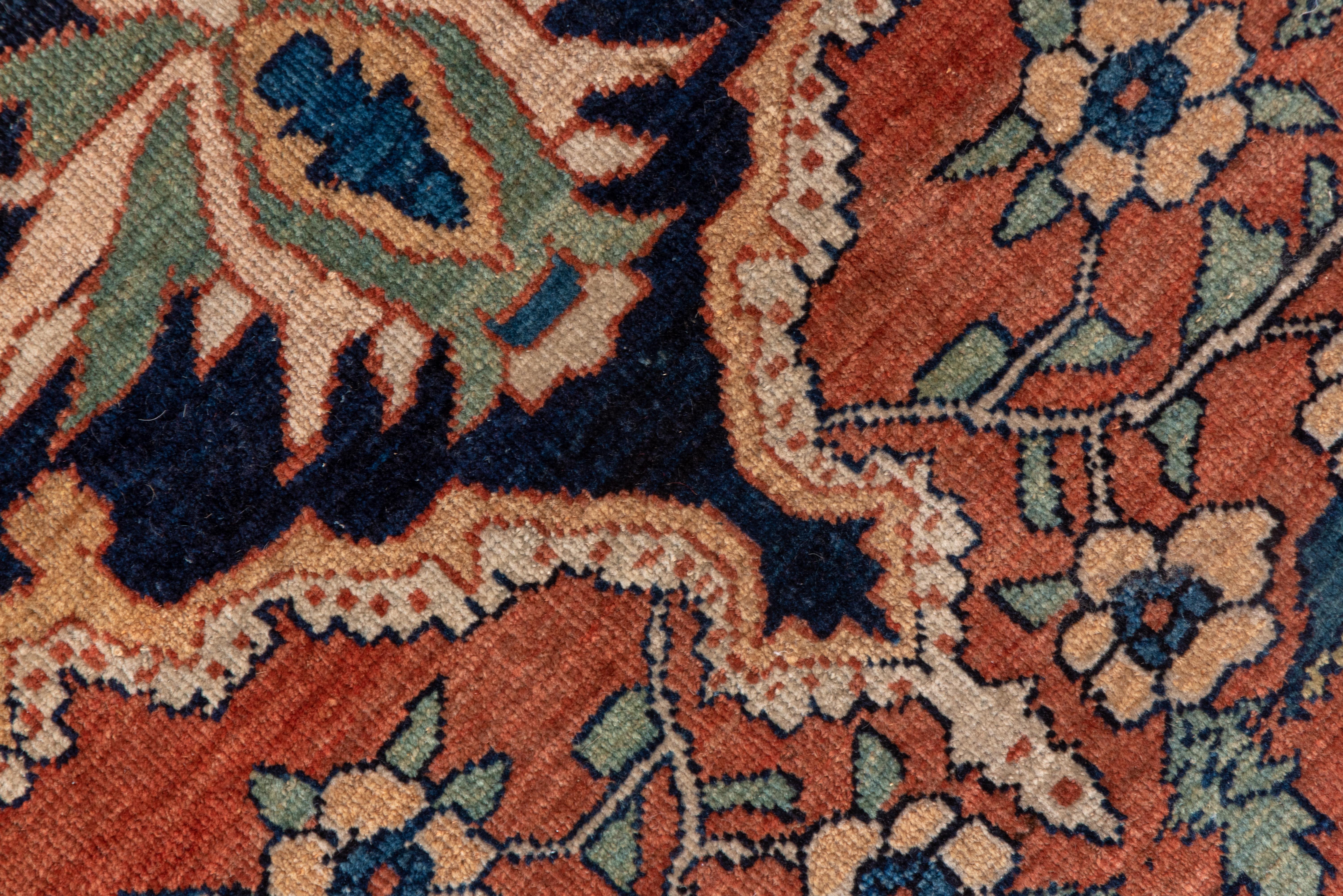 Sarouk Farahan Antique Persian Farahan Sarouk Carpet For Sale