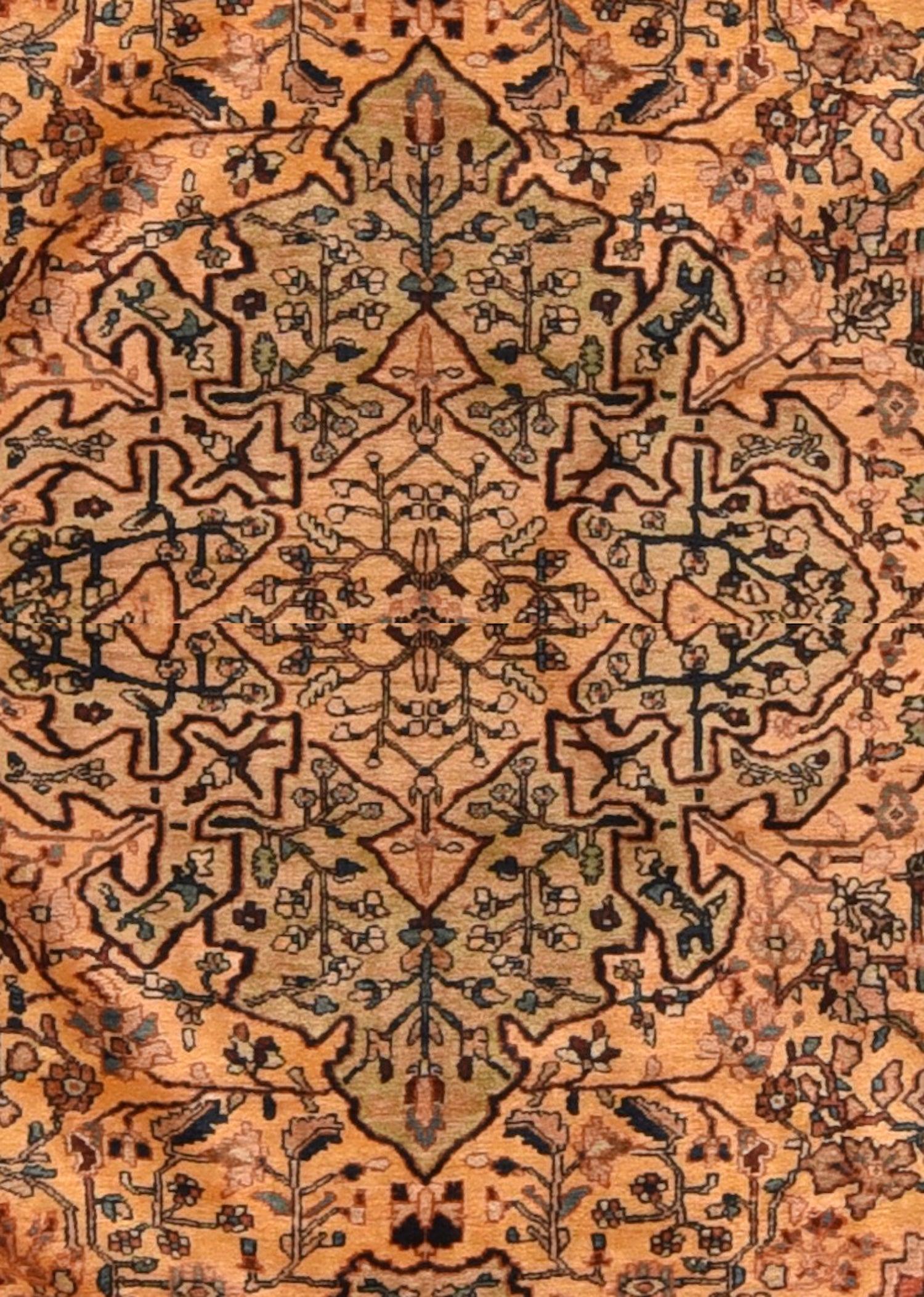 Antiker persischer Farahan Sarouk-Teppich 12'0'' x 19'6'' (Handgeknüpft) im Angebot