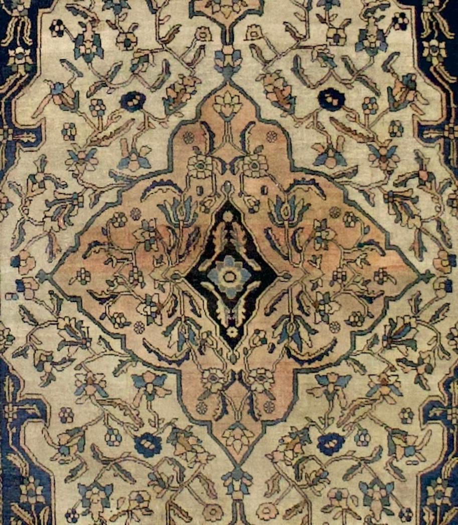 Persiano Tappeto antico persiano Sarouk Farahan 3'5