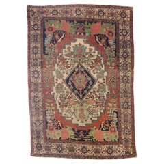 Antique Persian Farahan Sarouk Rug 4’4” x 6’4"