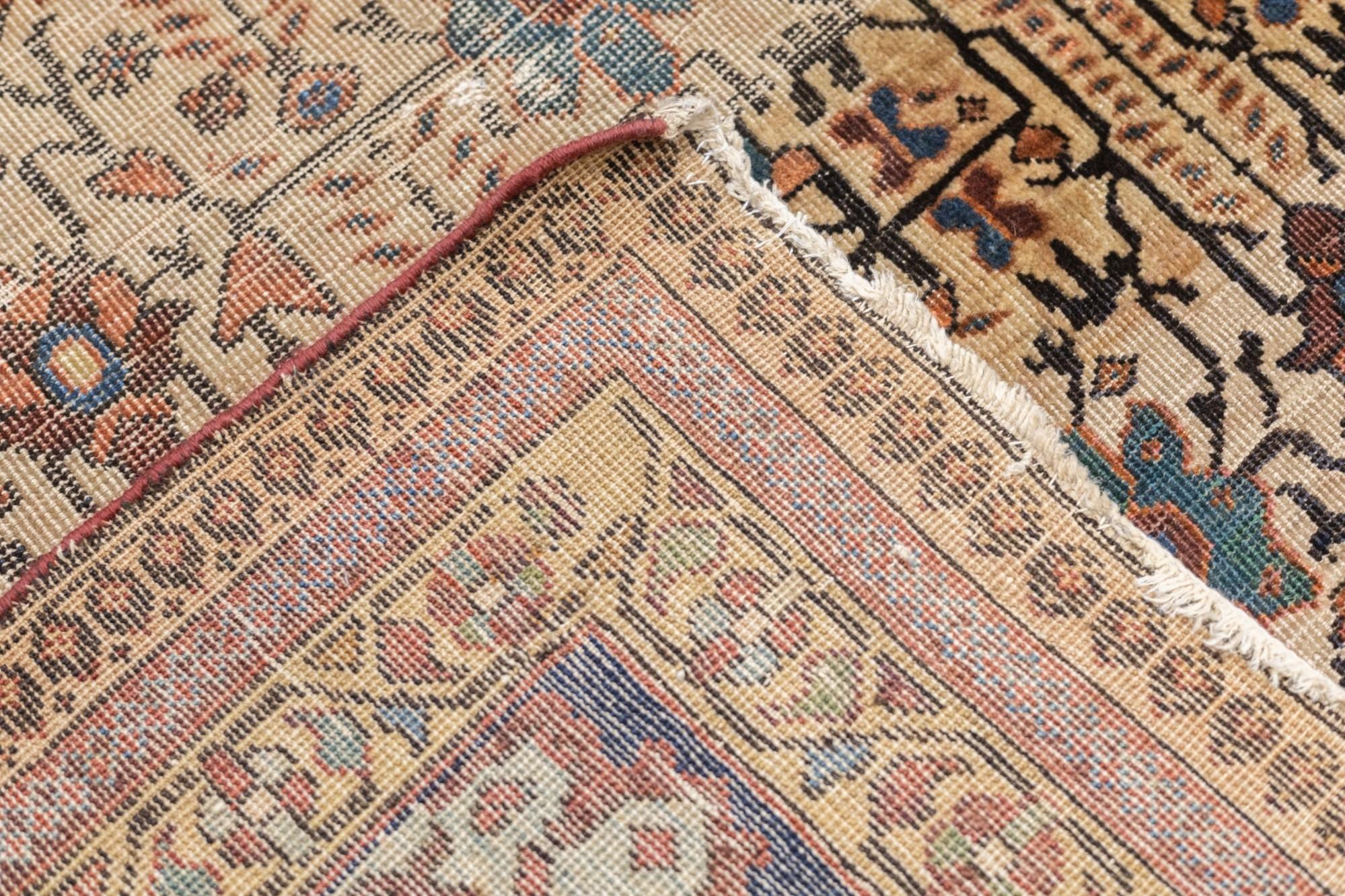 Antiker persischer Sarouk Farahan Teppich 6'10 x 9'6 im Angebot 3