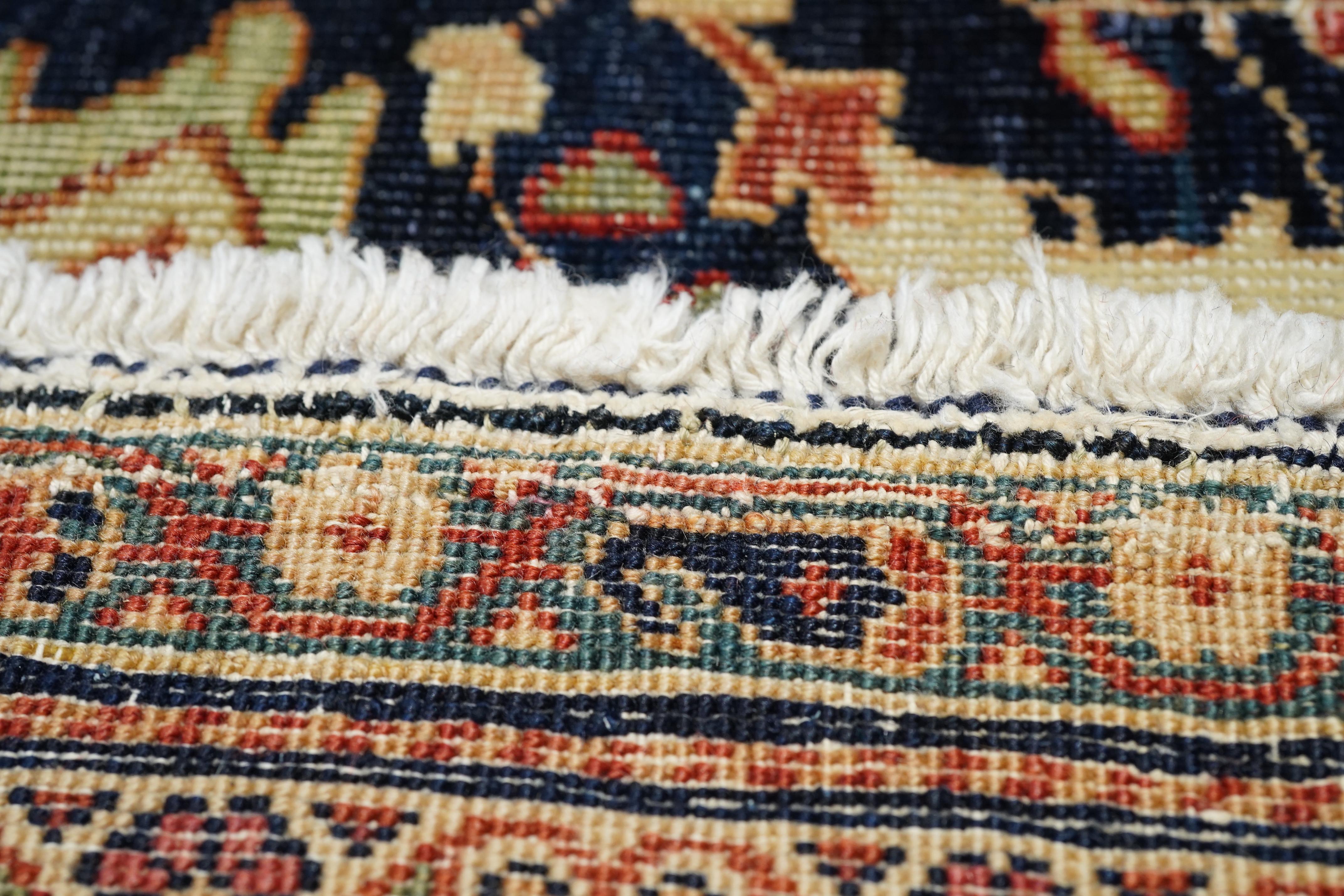 Antike persische Farahan Sarouk Teppich 9'0