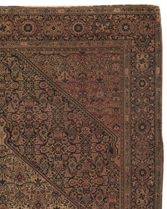 Antique Persian Farahan Sarouk Rug, circa 1880