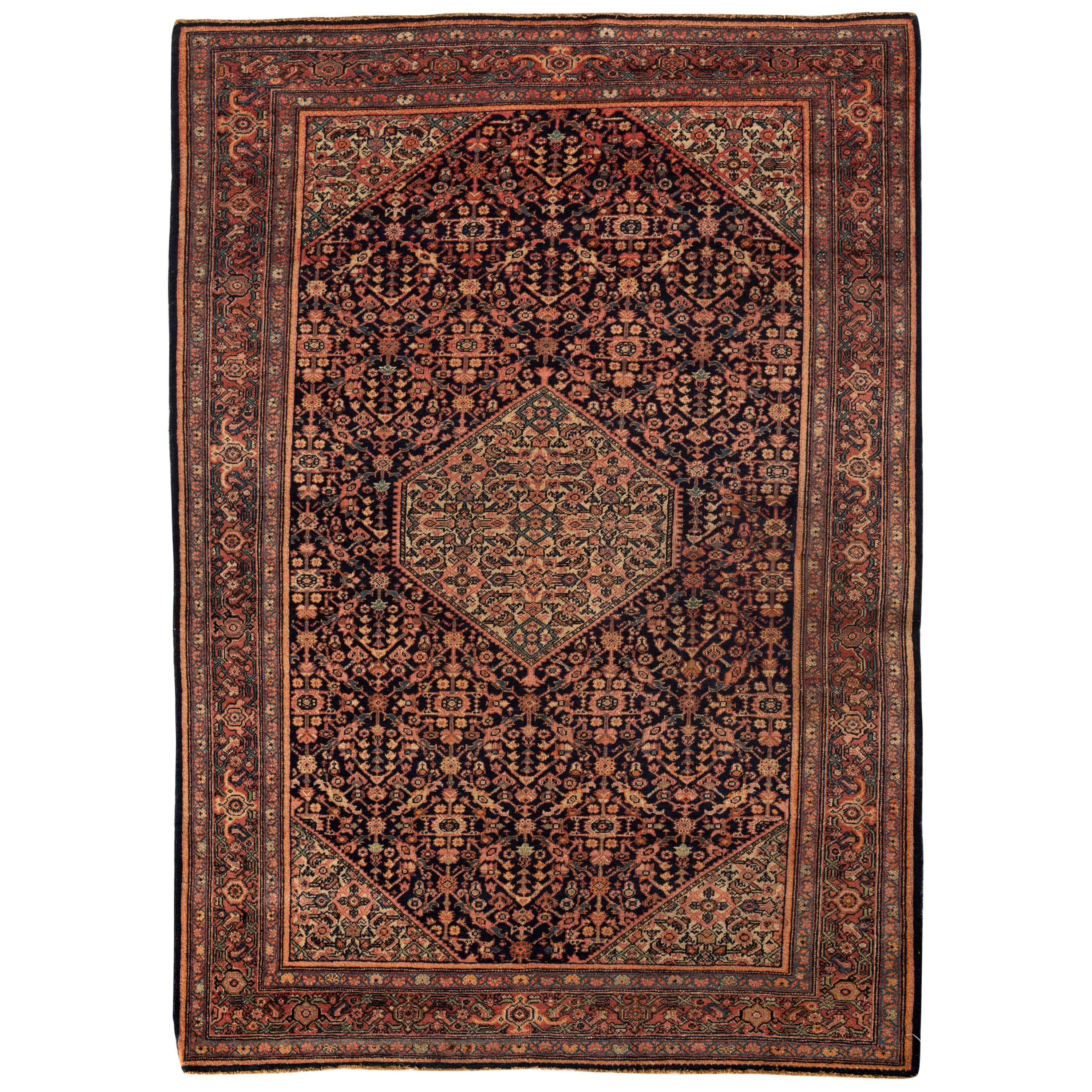 Antiker persischer Farahan-Ssarouk-Teppich, um 1900.