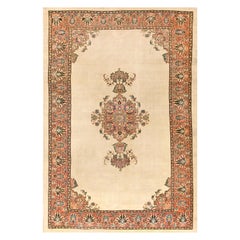 Tapis persan Farahan du 19ème siècle ( 6'9" x 10' - 205 x 305 )