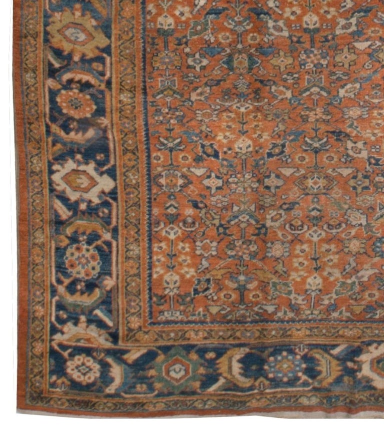 Antique Persian Feraghan Rug, circa 1870, 9'6 x 14'3 For Sale at 1stDibs