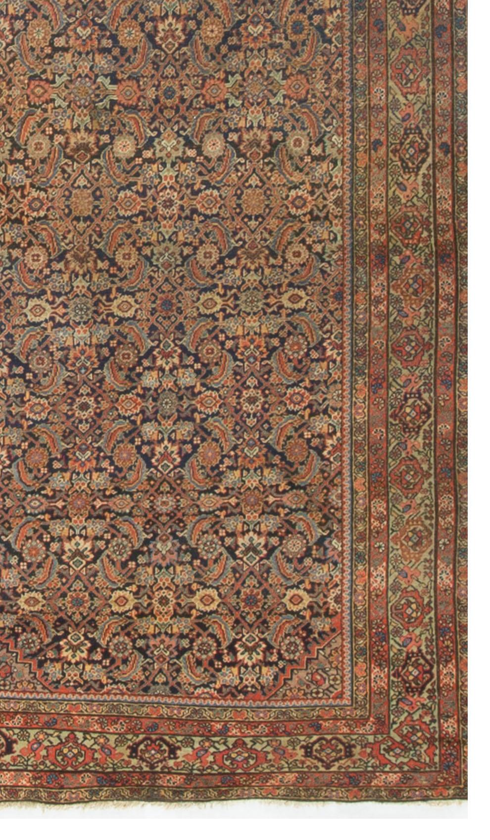 Antiker persischer Feraghan-Läufer 1,52 m x 3,05 m (Handgewebt) im Angebot