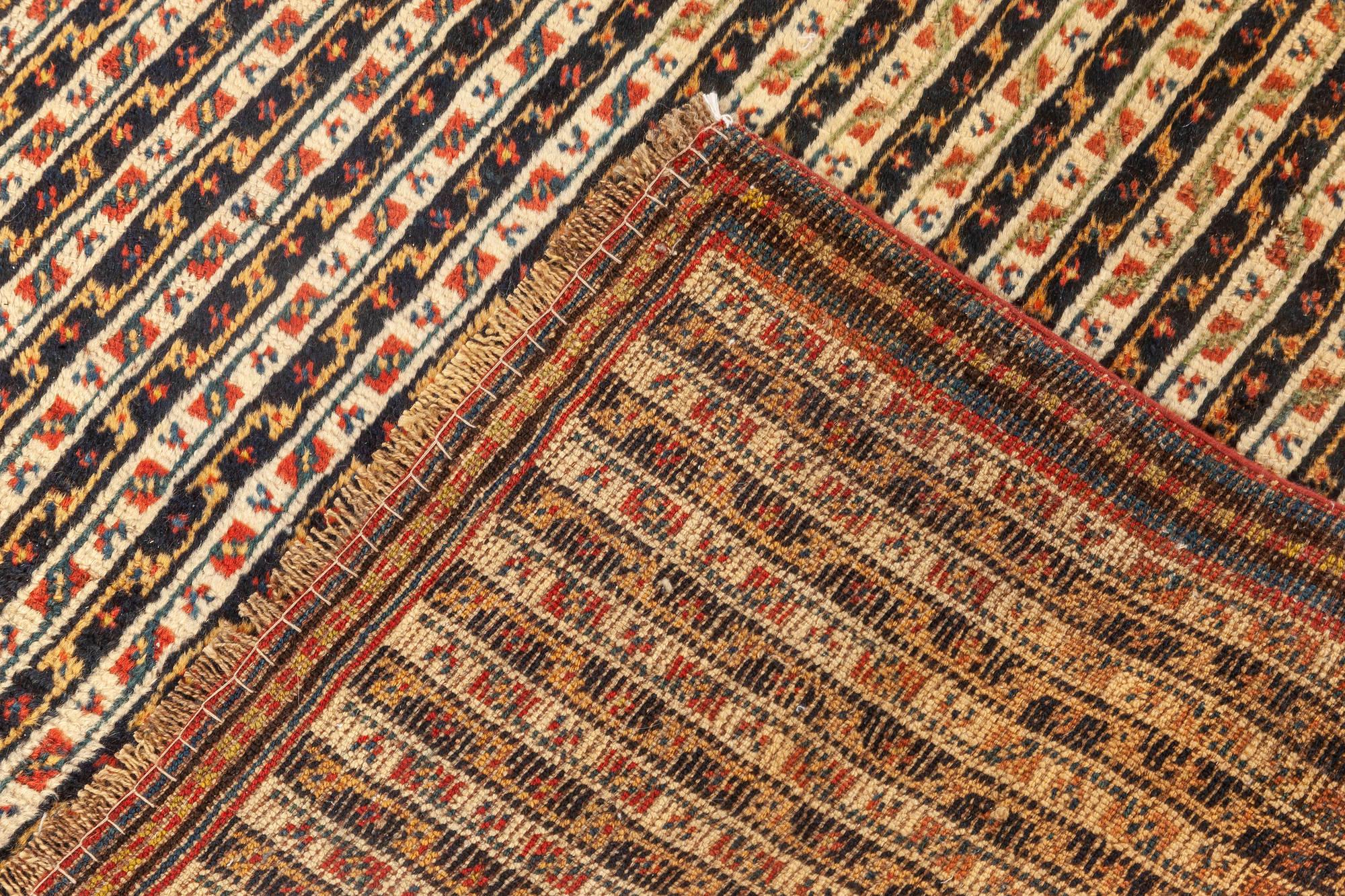 Antique Persian Feraghan Handmade Wool Runner For Sale 1