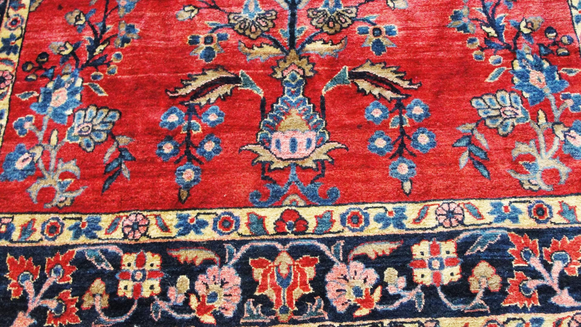 antique feraghan rug